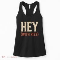 Hey (With Rizz) Women's Tank Top thumb 0