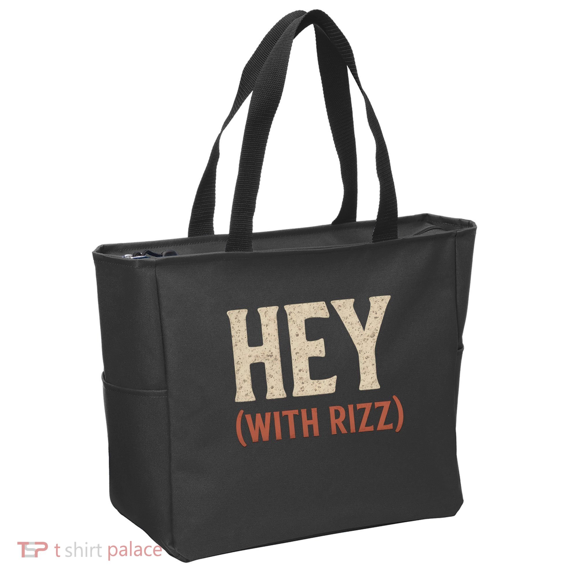 Hey (With Rizz) Tote Bag