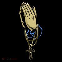 Hand With Rosary Praying Cross Coffee Mug thumb 5