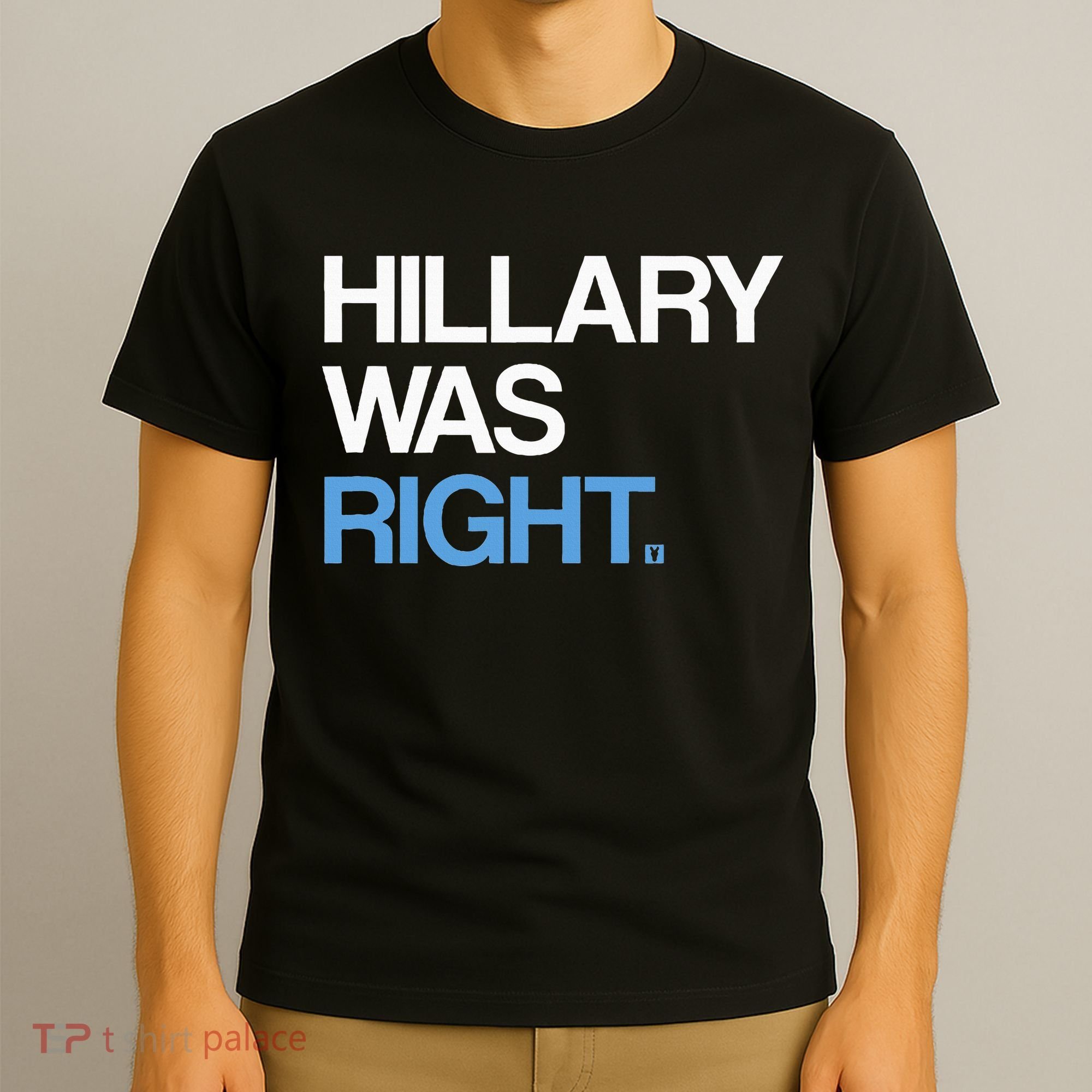 Hillary Was Right Liberal Democrat T-Shirt