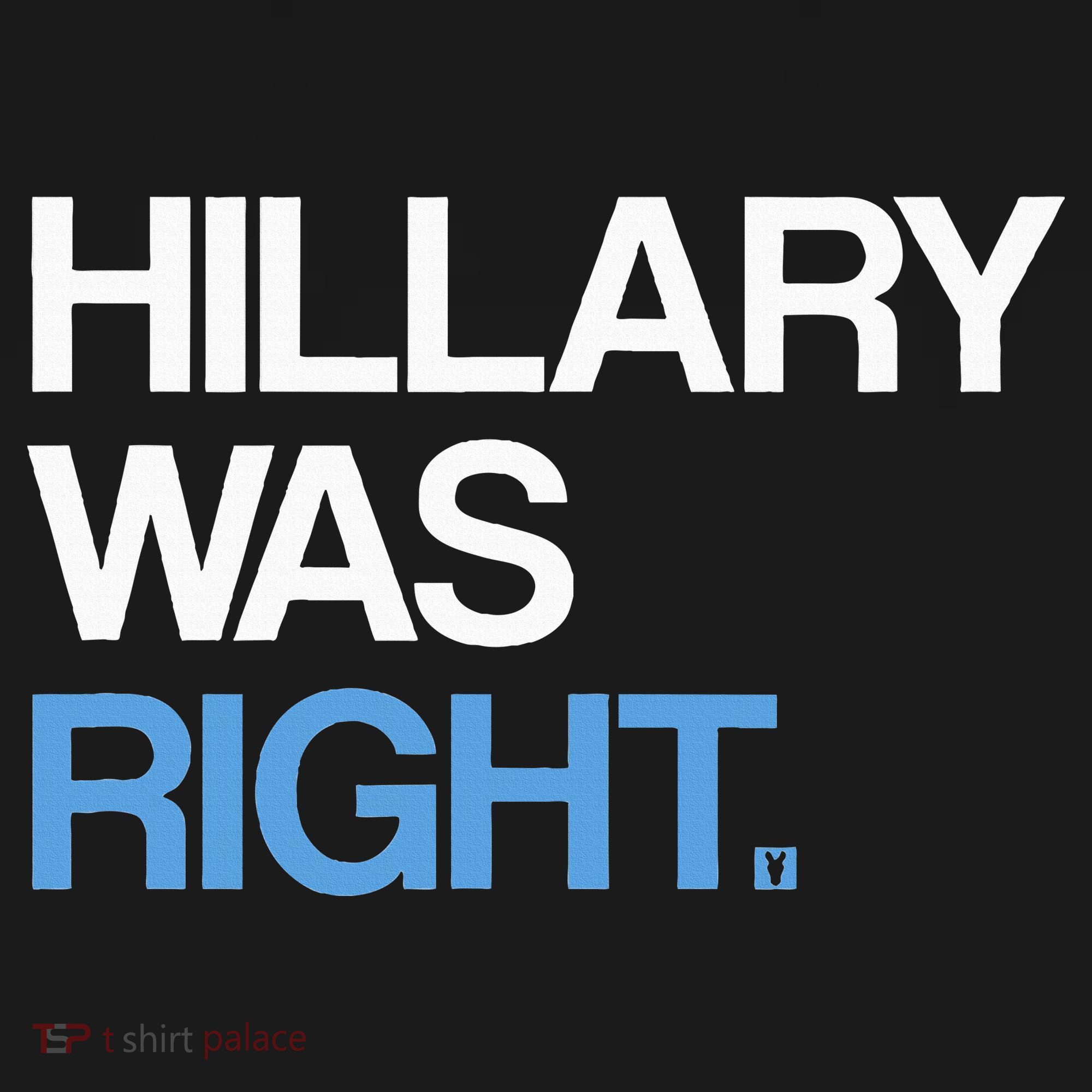 Hillary Was Right Liberal Democrat Toddler T-Shirt