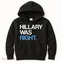 Hillary Was Right Liberal Democrat Kids Hoodie thumb 0
