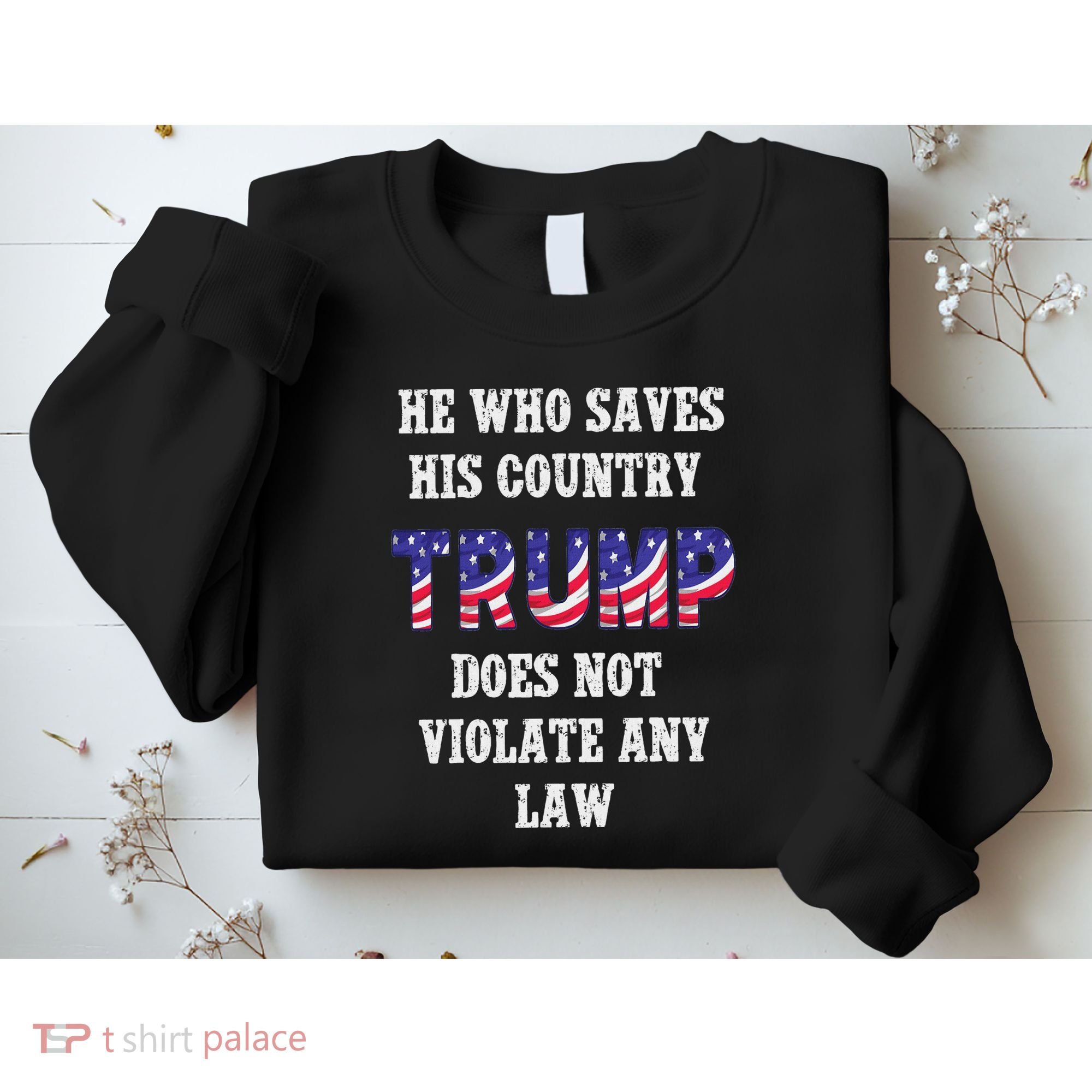 He Who Saves His Country Does Not Violate Any Law Sweatshirt