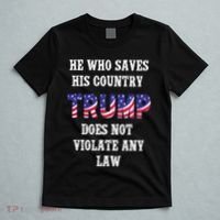 He Who Saves His Country Does Not Violate Any Law T-Shirt thumb 5