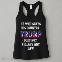He Who Saves His Country Does Not Violate Any Law Women's Tank Top thumb 3