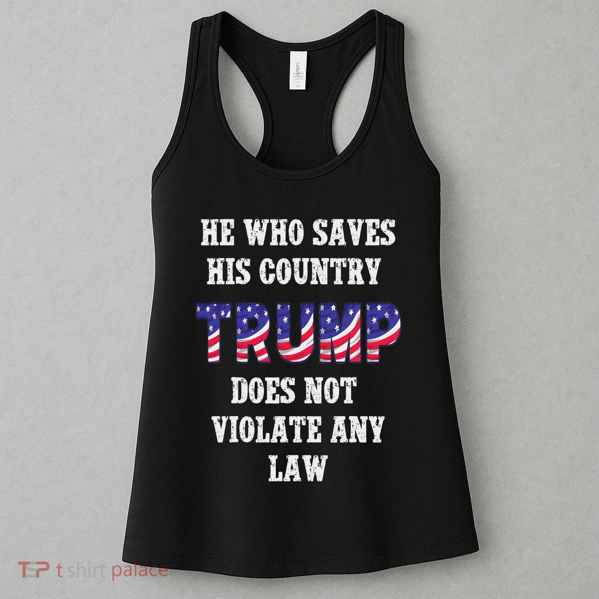 He Who Saves His Country Does Not Violate Any Law Women's Tank Top