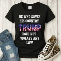 He Who Saves His Country Does Not Violate Any Law Women's T-Shirt thumb 3
