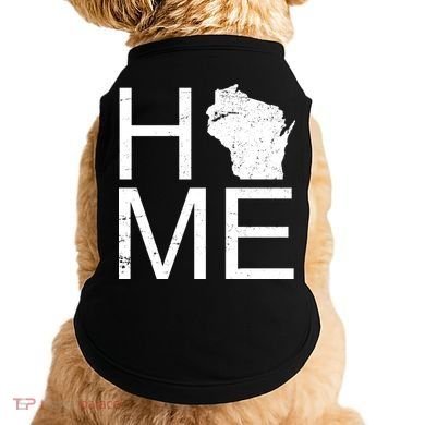 Home Wisconsin State Pride Vintage Doggie Tank