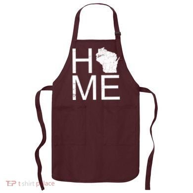 Home Wisconsin State Pride Vintage Apron