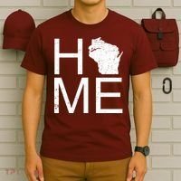 Home Wisconsin State Pride Vintage T-Shirt thumb 6