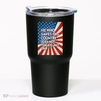He Who Saves His Country Does Not Violate Any Law Tumbler thumb 0
