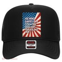 He Who Saves His Country Does Not Violate Any Law Hat thumb 0