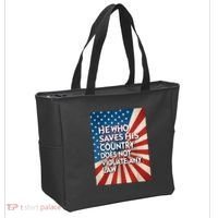 He Who Saves His Country Does Not Violate Any Law Tote Bag thumb 2