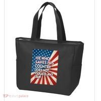 He Who Saves His Country Does Not Violate Any Law Tote Bag thumb 3