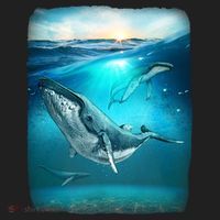 Humpback Whale Sea Ocean Women's Sweatshirt thumb 2
