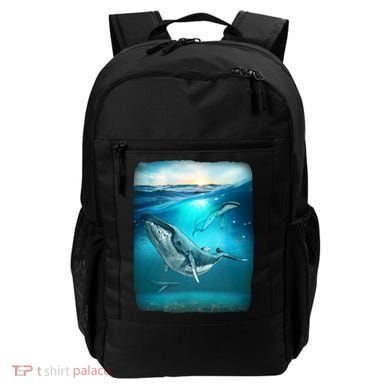 Humpback Whale Sea Ocean Backpack