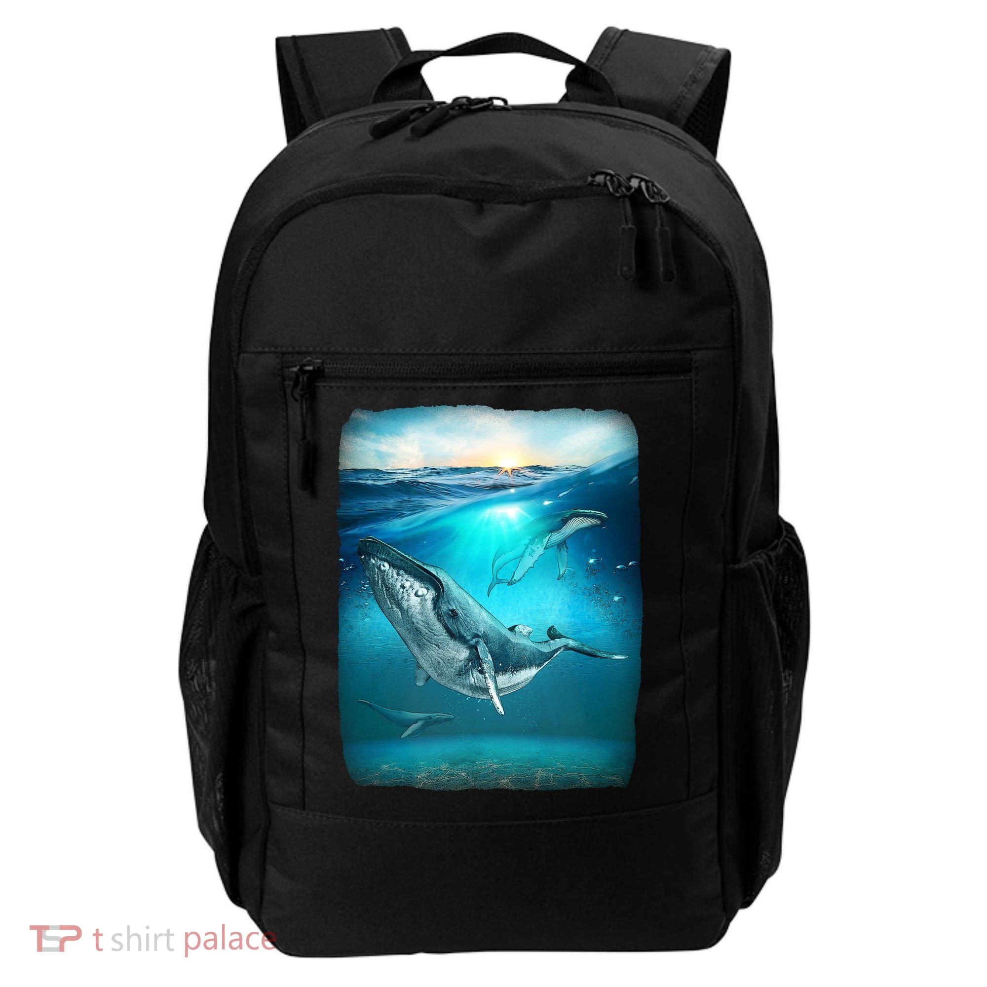 Humpback Whale Sea Ocean Backpack