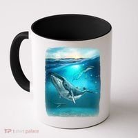 Humpback Whale Sea Ocean Coffee Mug thumb 0