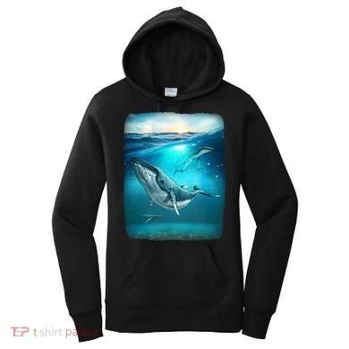 Humpback Whale Sea Ocean Women's Hoodie