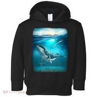 Humpback Whale Sea Ocean Toddler Hoodie thumb 0