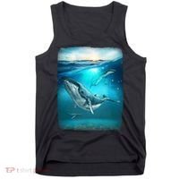 Humpback Whale Sea Ocean Tank Top thumb 0