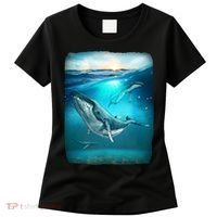 Humpback Whale Sea Ocean Women's T-Shirt thumb 0