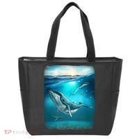 Humpback Whale Sea Ocean Tote Bag thumb 0