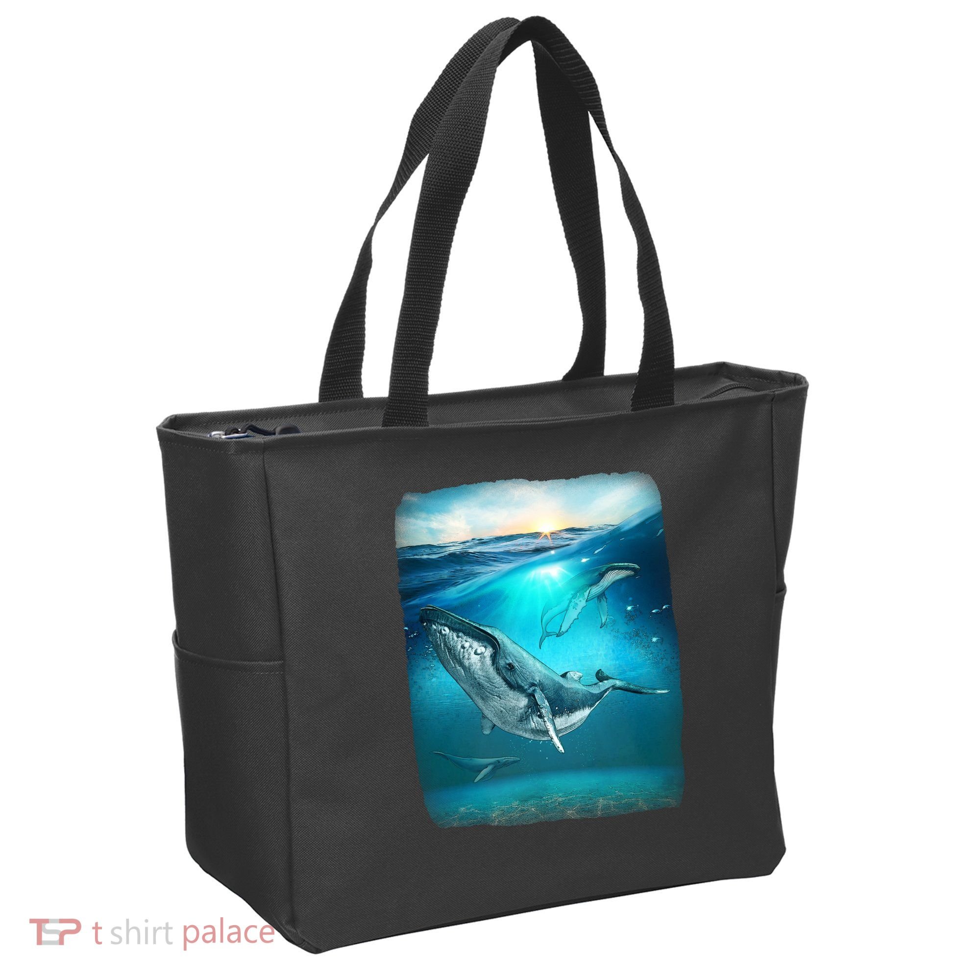 Humpback Whale Sea Ocean Tote Bag