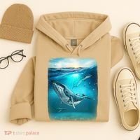 Humpback Whale Sea Ocean Hoodie thumb 4