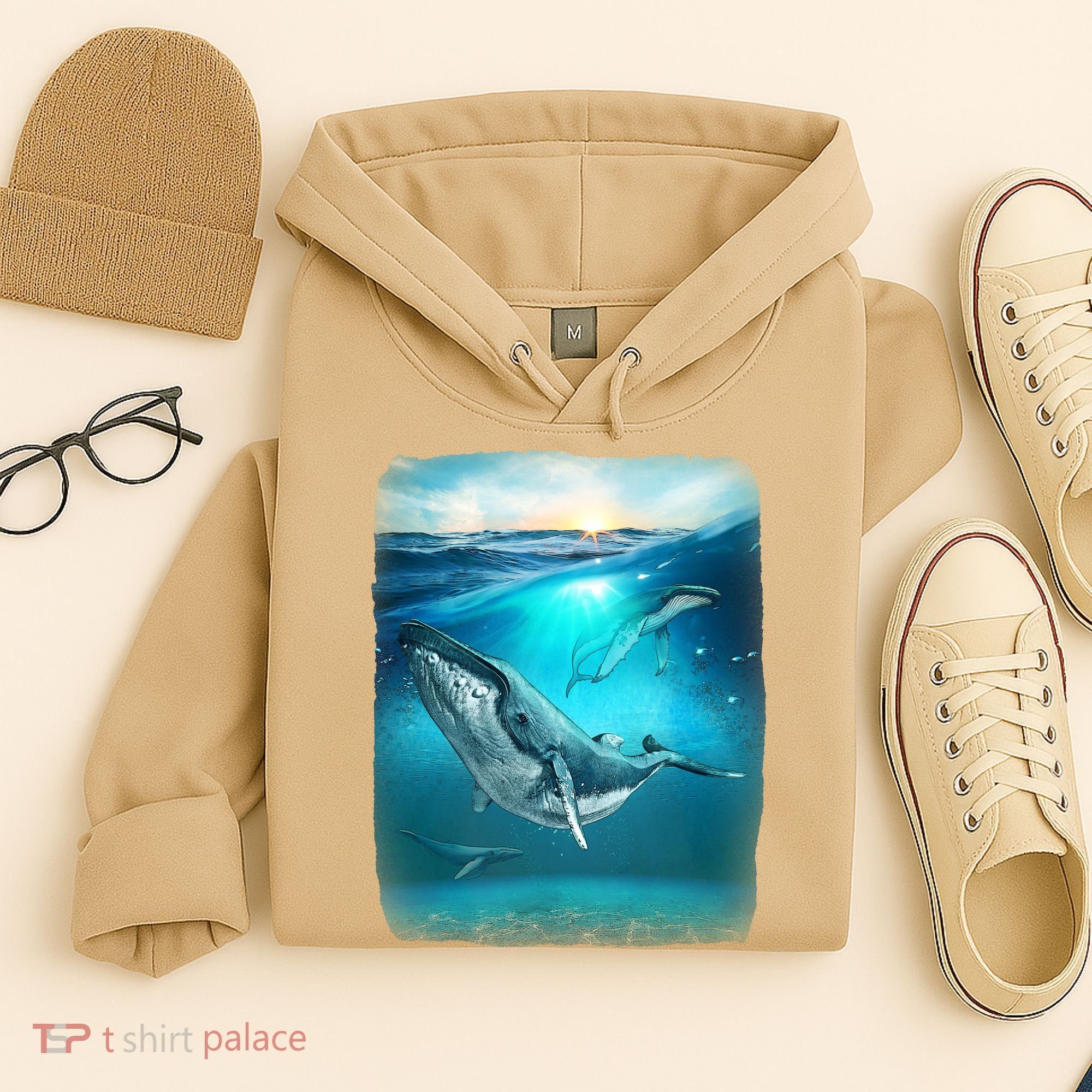Humpback Whale Sea Ocean Hoodie