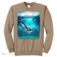 Humpback Whale Sea Ocean Sweatshirt thumb 0