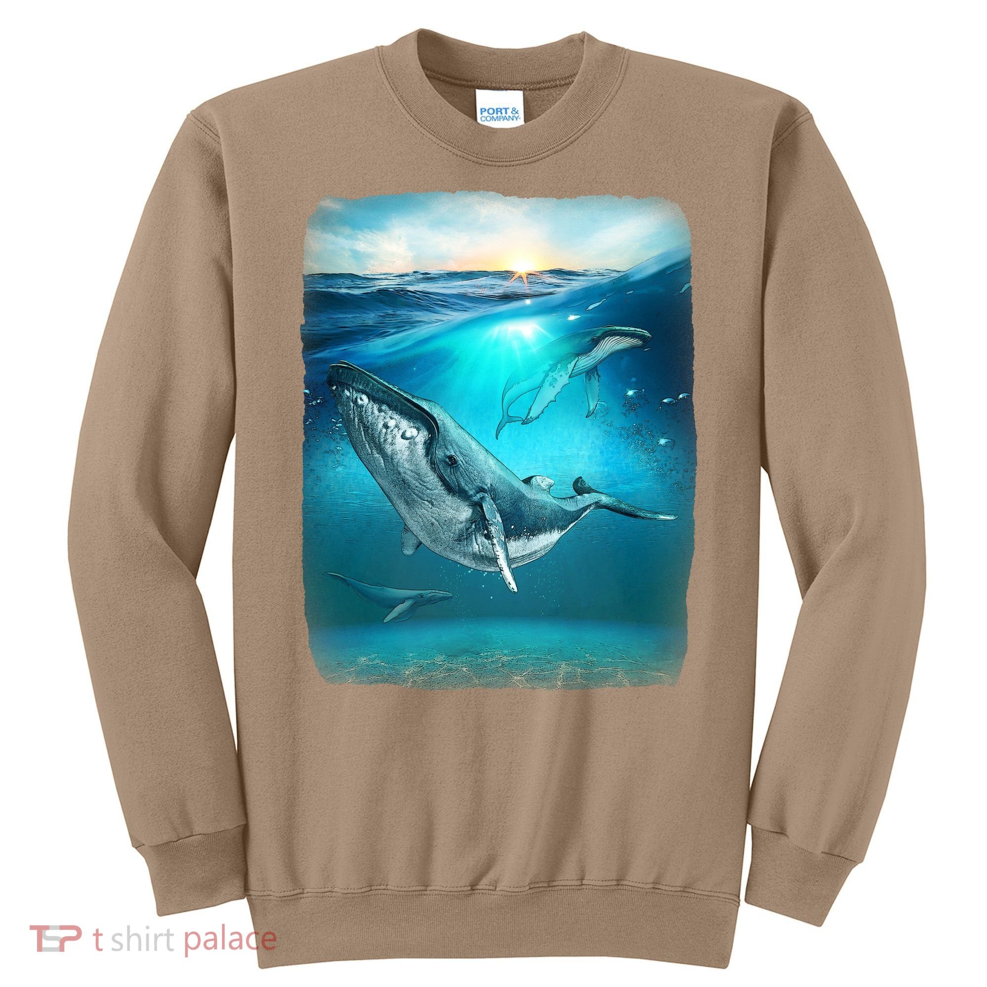 Humpback Whale Sea Ocean Sweatshirt