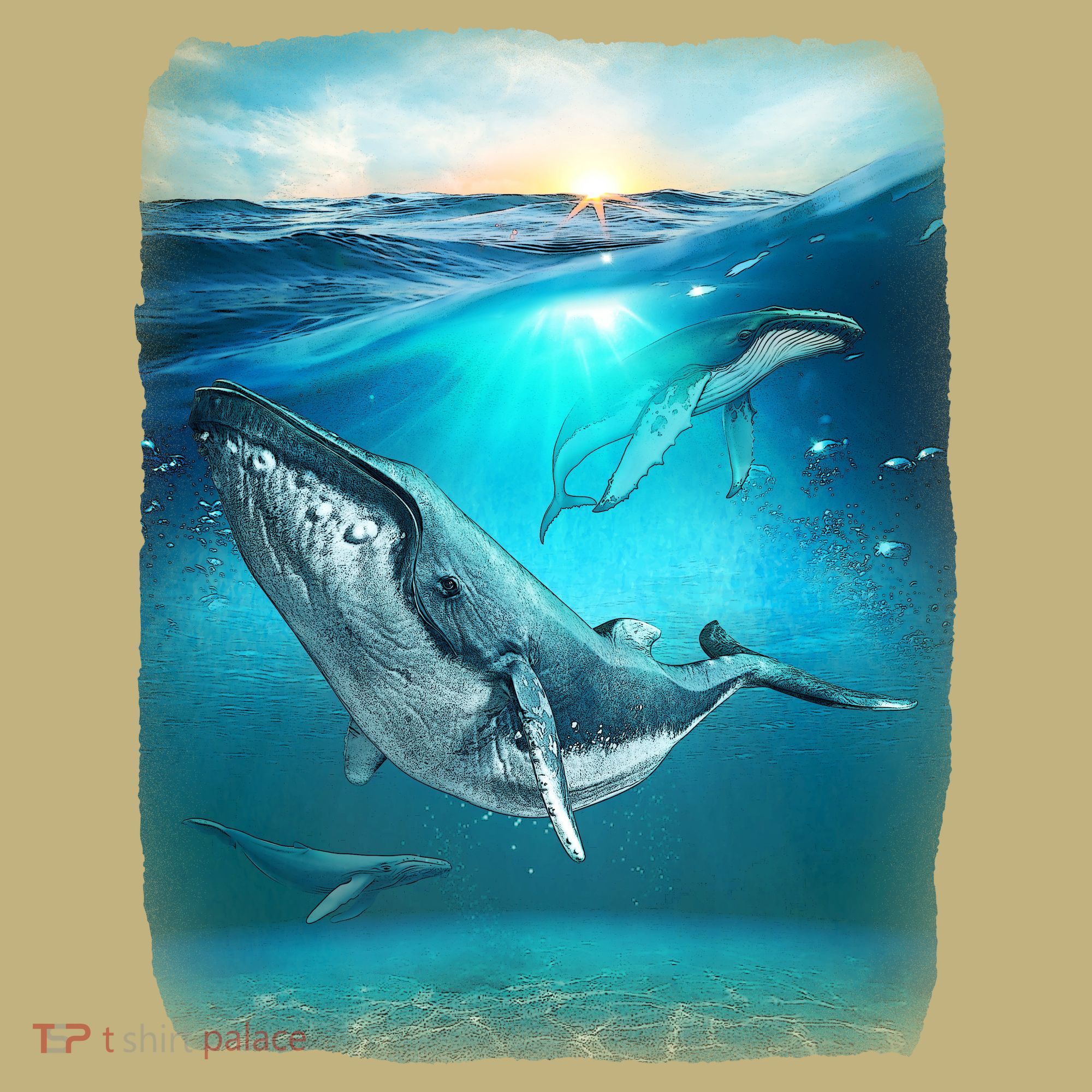 Humpback Whale Sea Ocean Sweatshirt