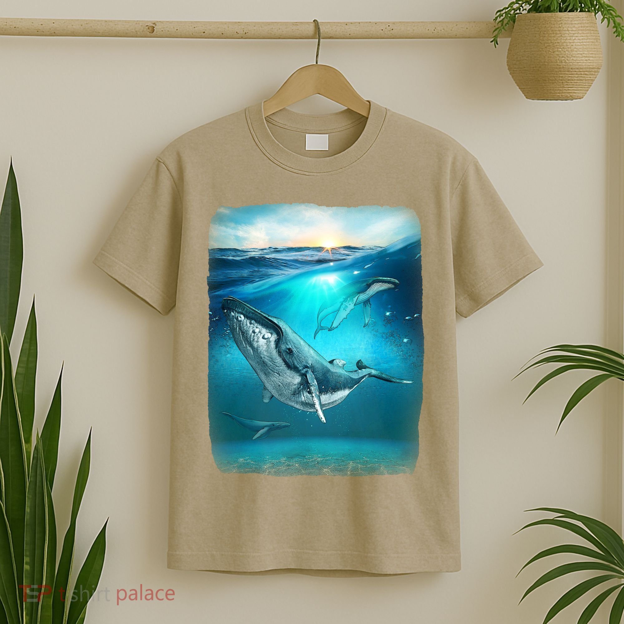 Humpback Whale Sea Ocean T-Shirt