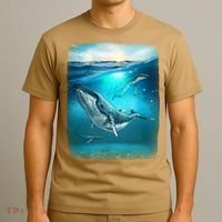 Humpback Whale Sea Ocean T-Shirt thumb 3