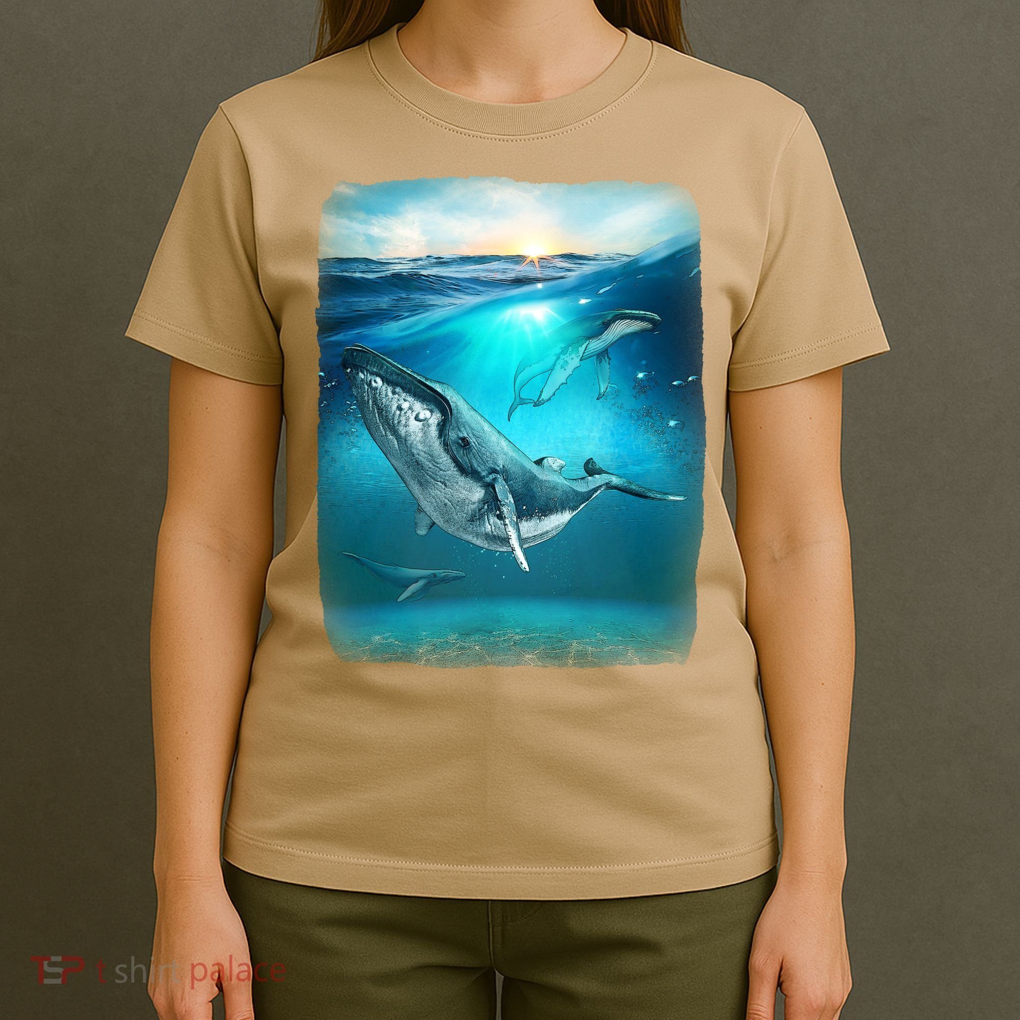 Humpback Whale Sea Ocean T-Shirt