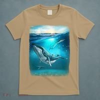 Humpback Whale Sea Ocean T-Shirt thumb 5