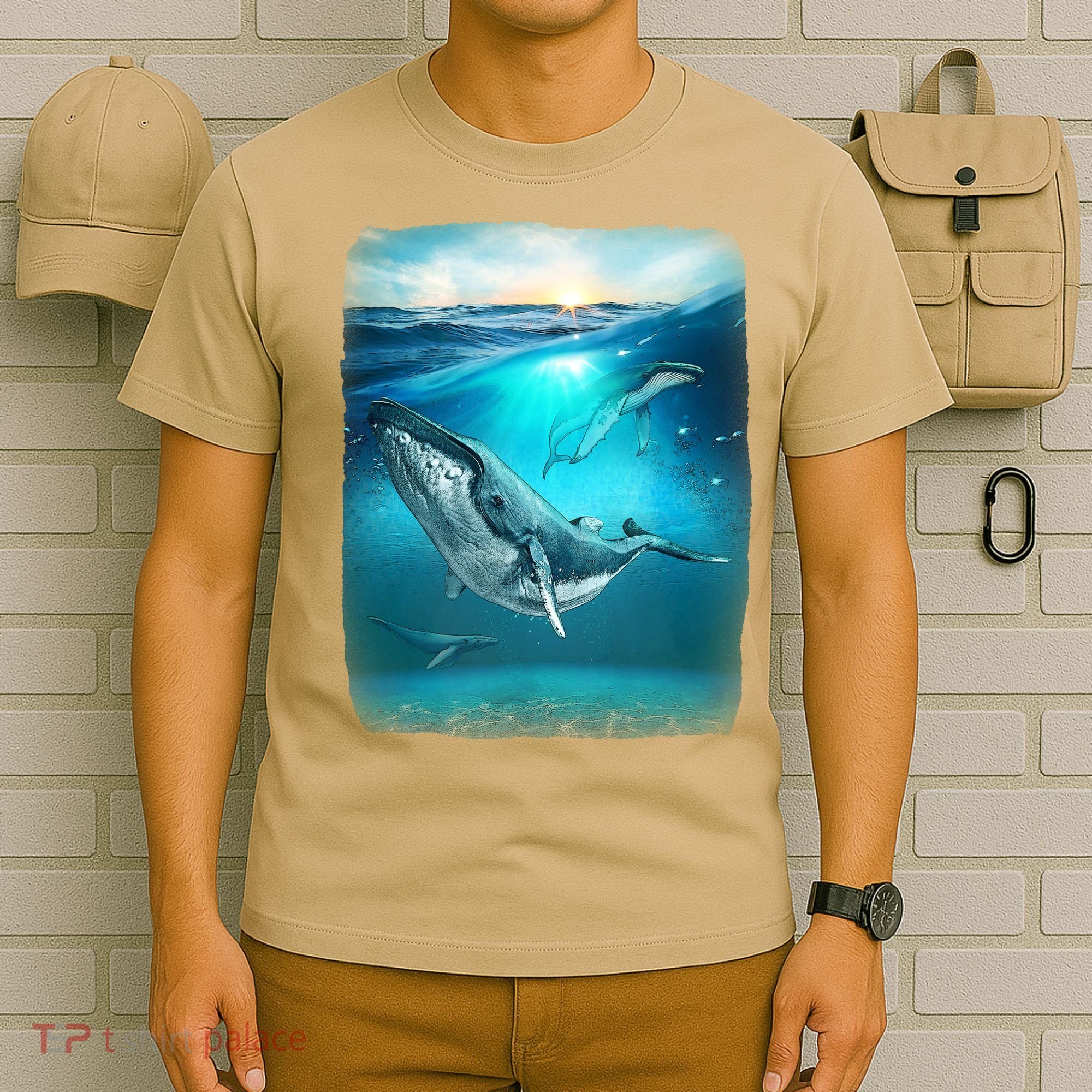 Humpback Whale Sea Ocean T-Shirt