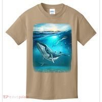 Humpback Whale Sea Ocean Kids T-Shirt thumb 0
