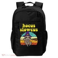 Halloween Witch Sloth Retro Animal Print Adorable and Magical Backpack thumb 0