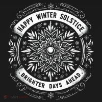Happy Winter Solstice Brighter Snowflake Days Ahead Pajama Set thumb 2