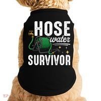 Hose Water Survicor Gardening Funny Doggie Tank thumb 0