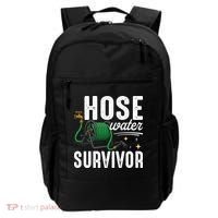 Hose Water Survicor Gardening Funny Backpack thumb 0