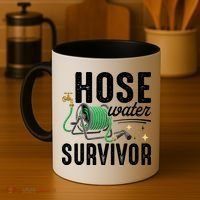 Hose Water Survicor Gardening Funny Coffee Mug thumb 4