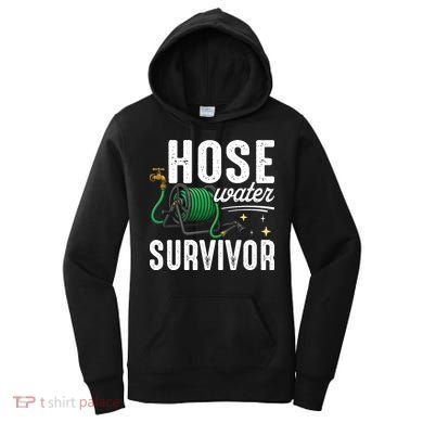 Hose Water Survicor Gardening Funny Women's Hoodie