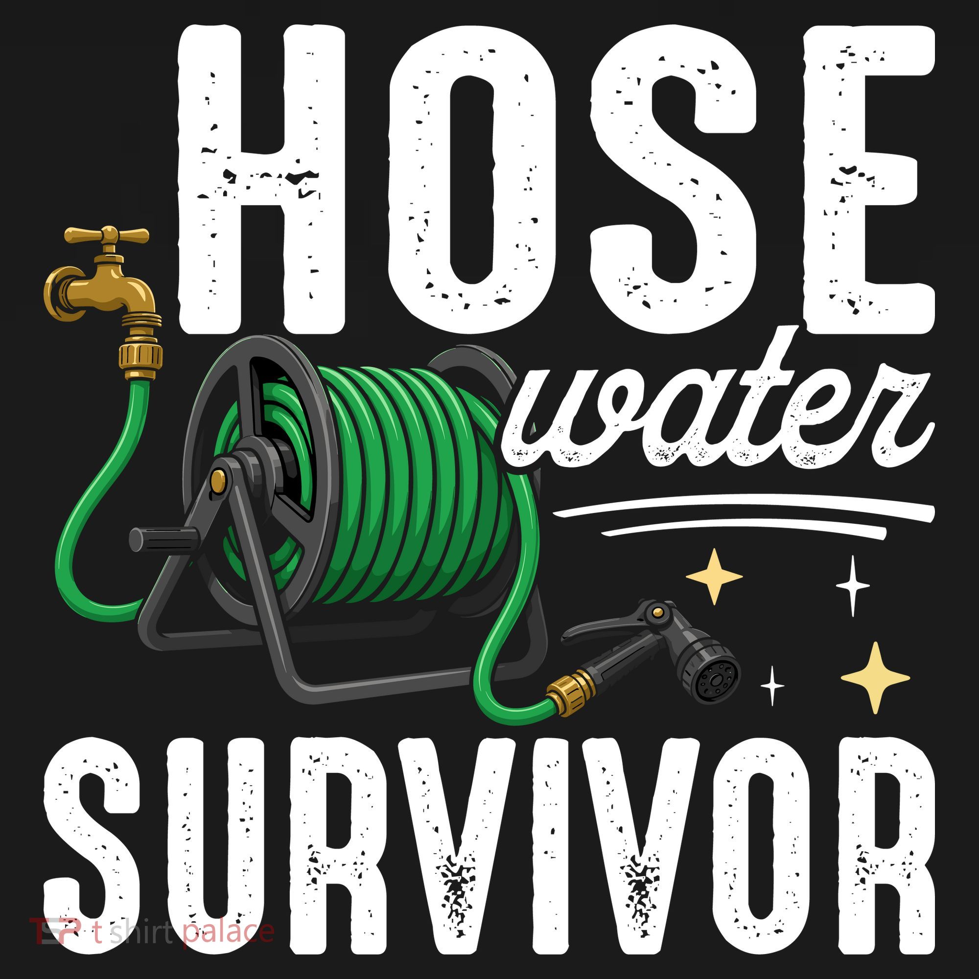 Hose Water Survicor Gardening Funny Mousepad