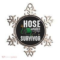 Hose Water Survicor Gardening Funny Ornament thumb 0