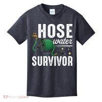 Hose Water Survicor Gardening Funny Kids T-Shirt thumb 0