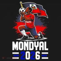 Haiti World Soccer Mondyal 2026 Haitia Ayiti Fan Women's Tank Top thumb 5