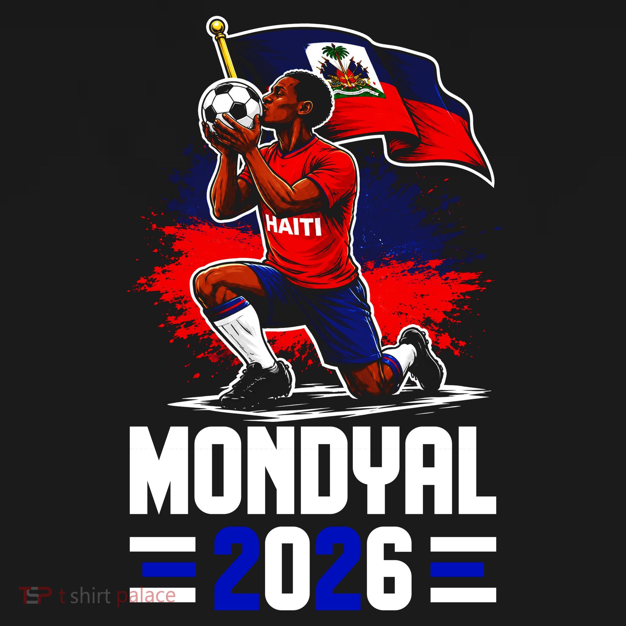 Haiti World Soccer Mondyal 2026 Haitia Ayiti Fan Women's Tank Top